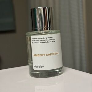 Dossier Ambery Saffron Perfume
